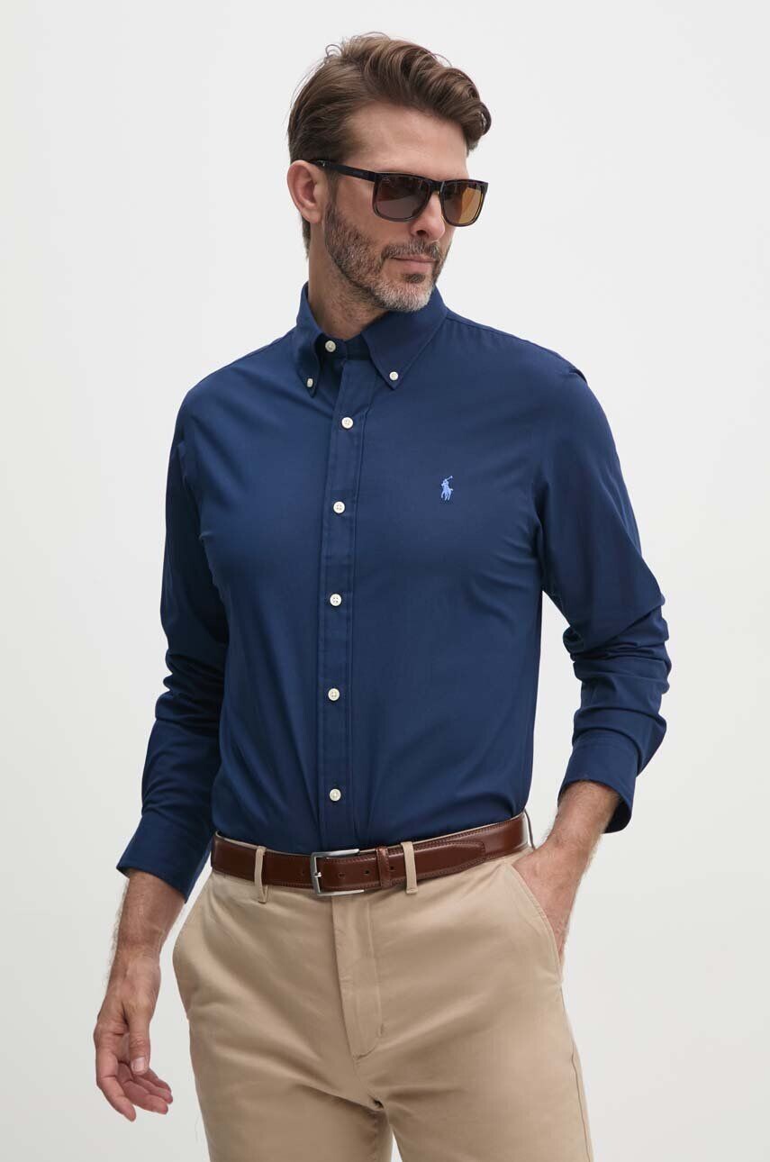 

Рубашка Polo Ralph Lauren, темно-синий