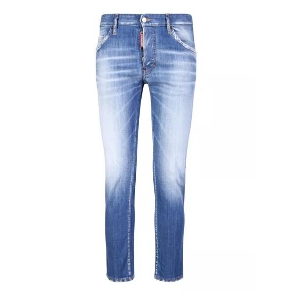 

Джинсы light blue skater jeans Dsquared2, мультиколор