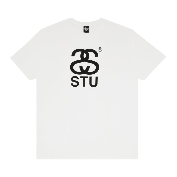 Футболка Stussy SS STU 'White', белый