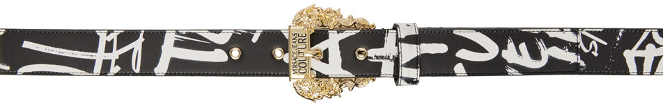 

Черный ремень Couture 1 Versace Jeans Couture