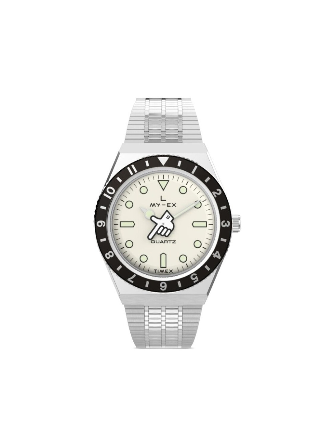 

TIMEX наручные часы Q Timex Reissue 38 мм, серебристый