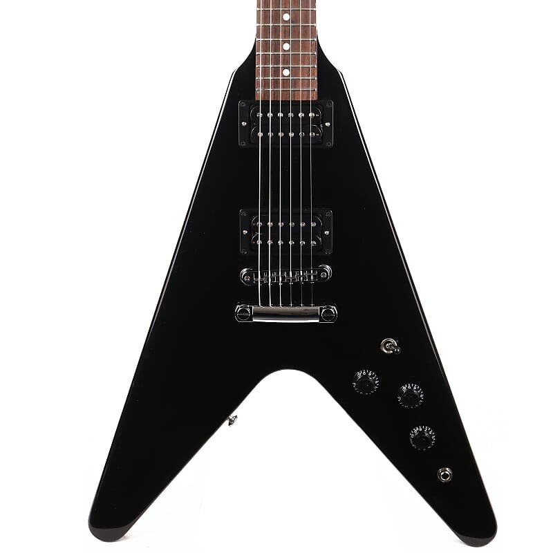 Электрогитара Gibson 80s Flying V Guitar Ebony