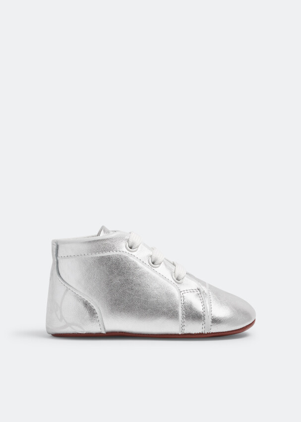 

Кроссовки Christian Louboutin Baby Funnytopi, серебряный