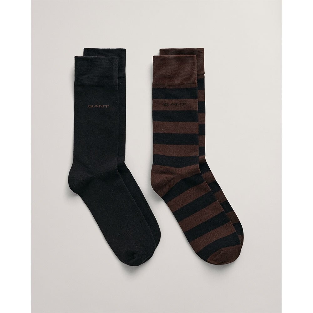 

Носки Gant Bar And Solid 2 шт, коричневый