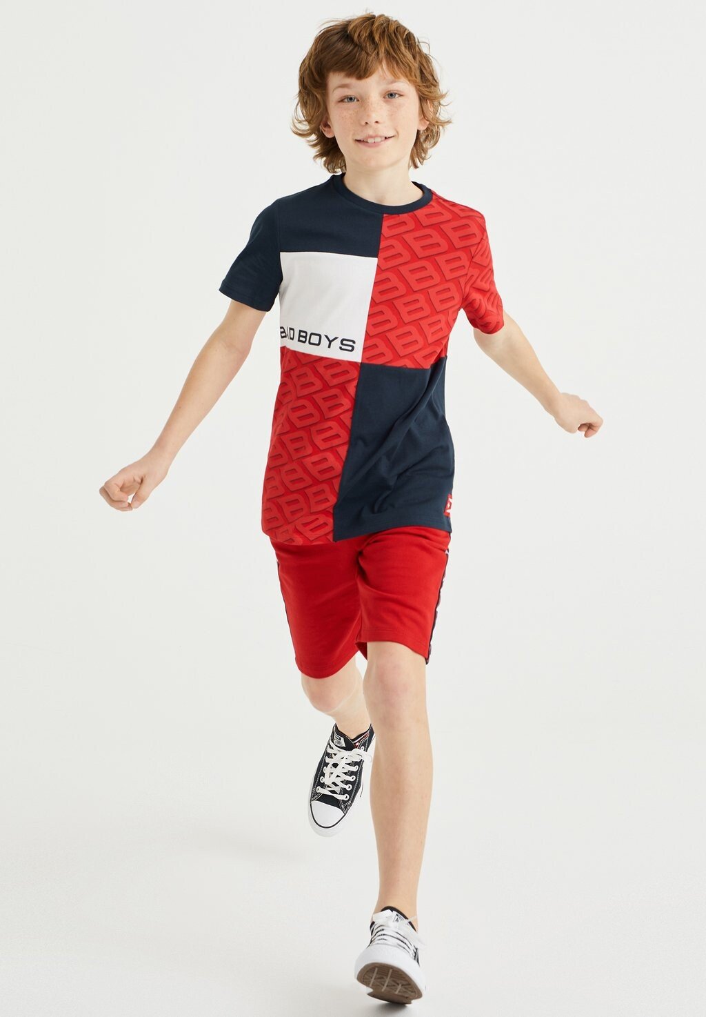 

Футболка с принтом MET COLOURBLOCK WE Fashion, цвет red