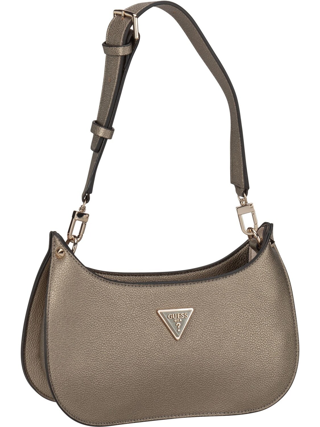 

Сумка через плечо Guess Meridian Mini Top Zip Shoulder Bag, цвет Pewter