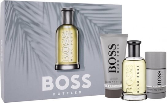 

Туалетная вода Hugo Boss Boss в бутылке 100 мл. + дезодорант-стик 75мл. + гель для душа 100мл. НАБОР