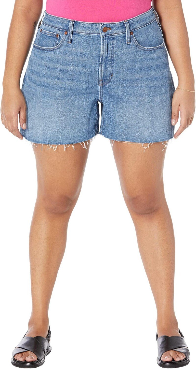 

Шорты The Plus Curvy Perfect Vintage в цвете Swanset Wash Madewell, цвет Swanset Wash
