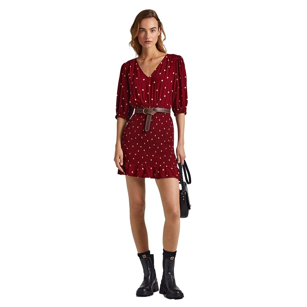 

Платье с длинным рукавом Pepe Jeans Gunila, красный