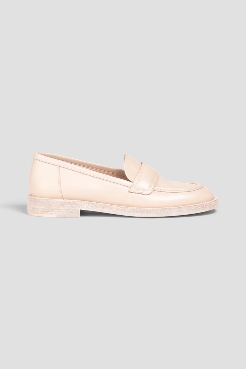 

Кожаные лоферы Gianvito Rossi, крем