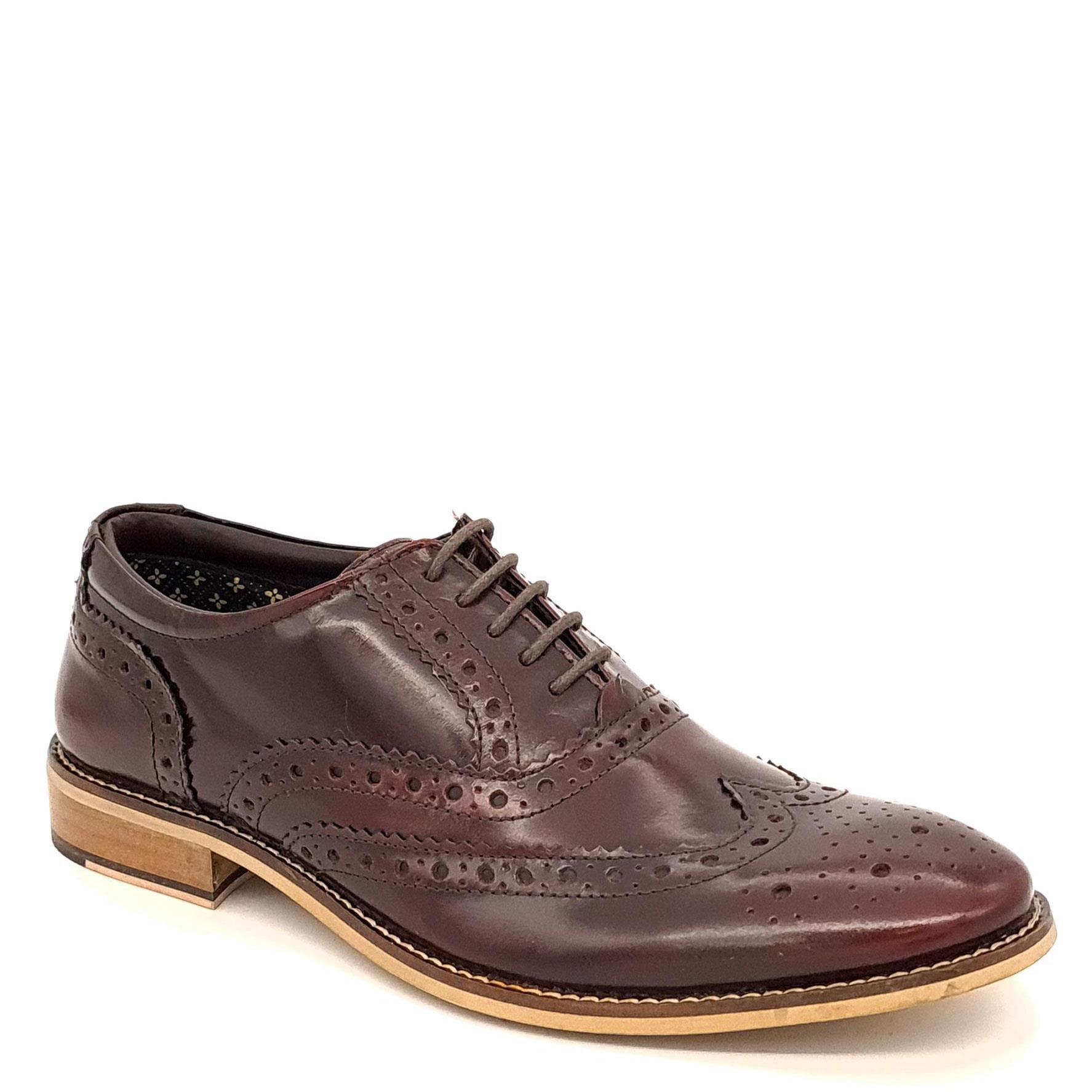Кожаные туфли-броги Enfield Frank James, красный кожаные формальные туфли броги harlow с острым носком frank james коричневый