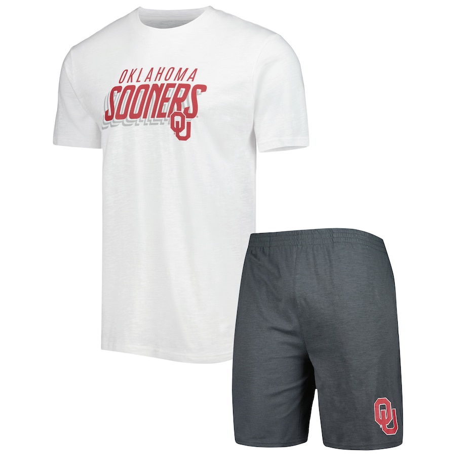 

Пижамный комплект Concepts Sport Oklahoma Sooners, угольный