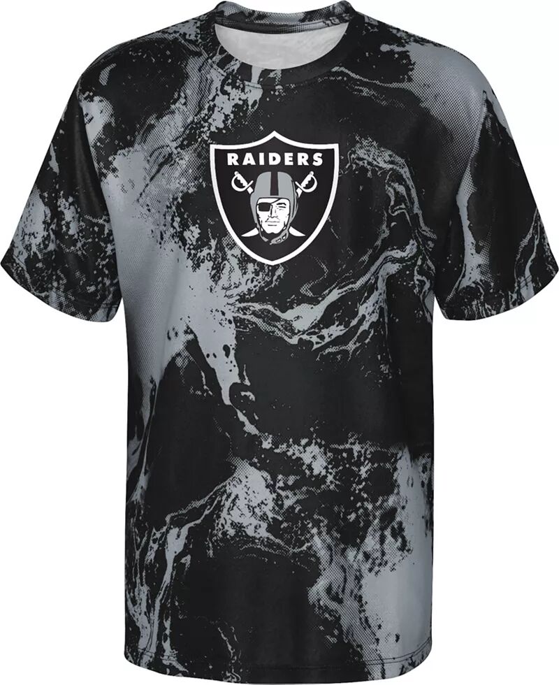 футболка team apparel размер l бордовый Nfl Team Apparel Молодежная футболка Las Vegas Raiders In the Mix