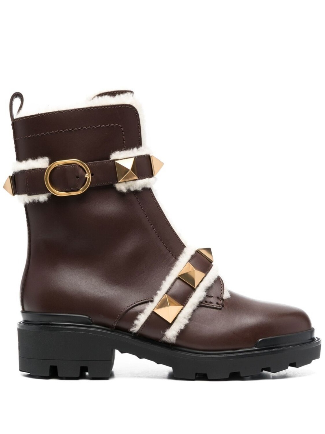 

Valentino Garavani ботильоны с декором Rockstud, коричневый