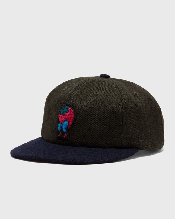 

Бейсболка By Parra Stupid Strawberry 6 Panel Hat, цвет hunter