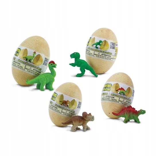 Набор из 4 яиц динозавров - Safari Ltd. - набор safari ltd человеческие органы