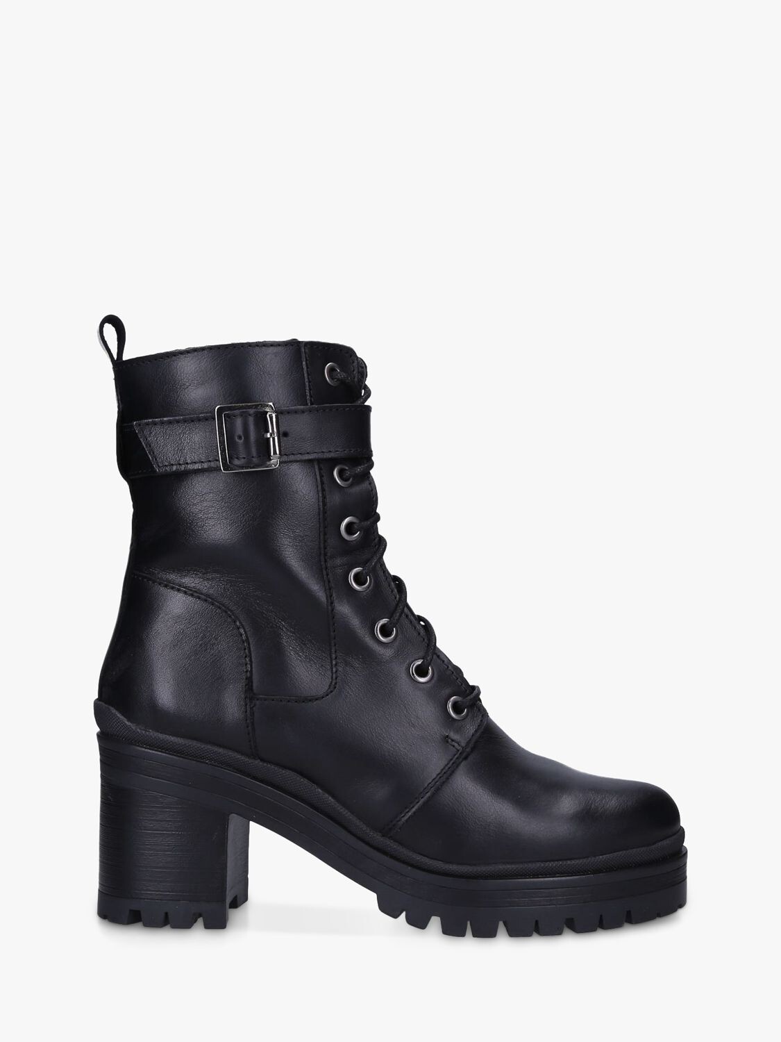 

Кожаные ботильоны на шнуровке Carvela Comfort Secure, черные