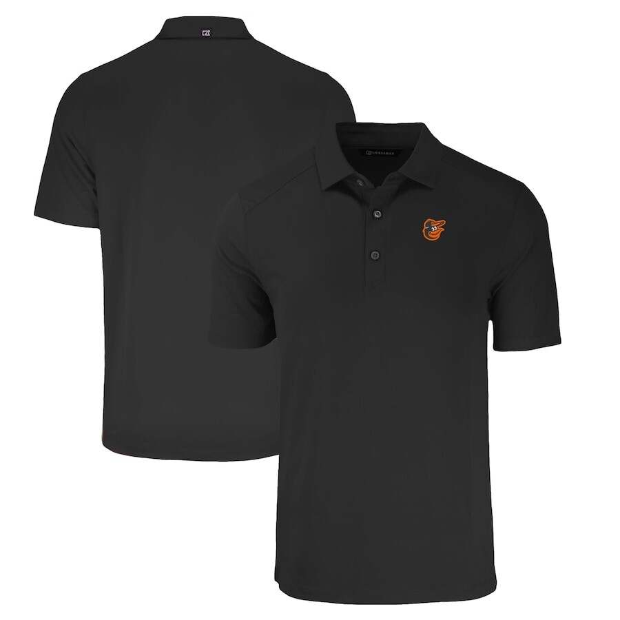 

Поло с коротким рукавом Cutter & Buck Baltimore Orioles, черный