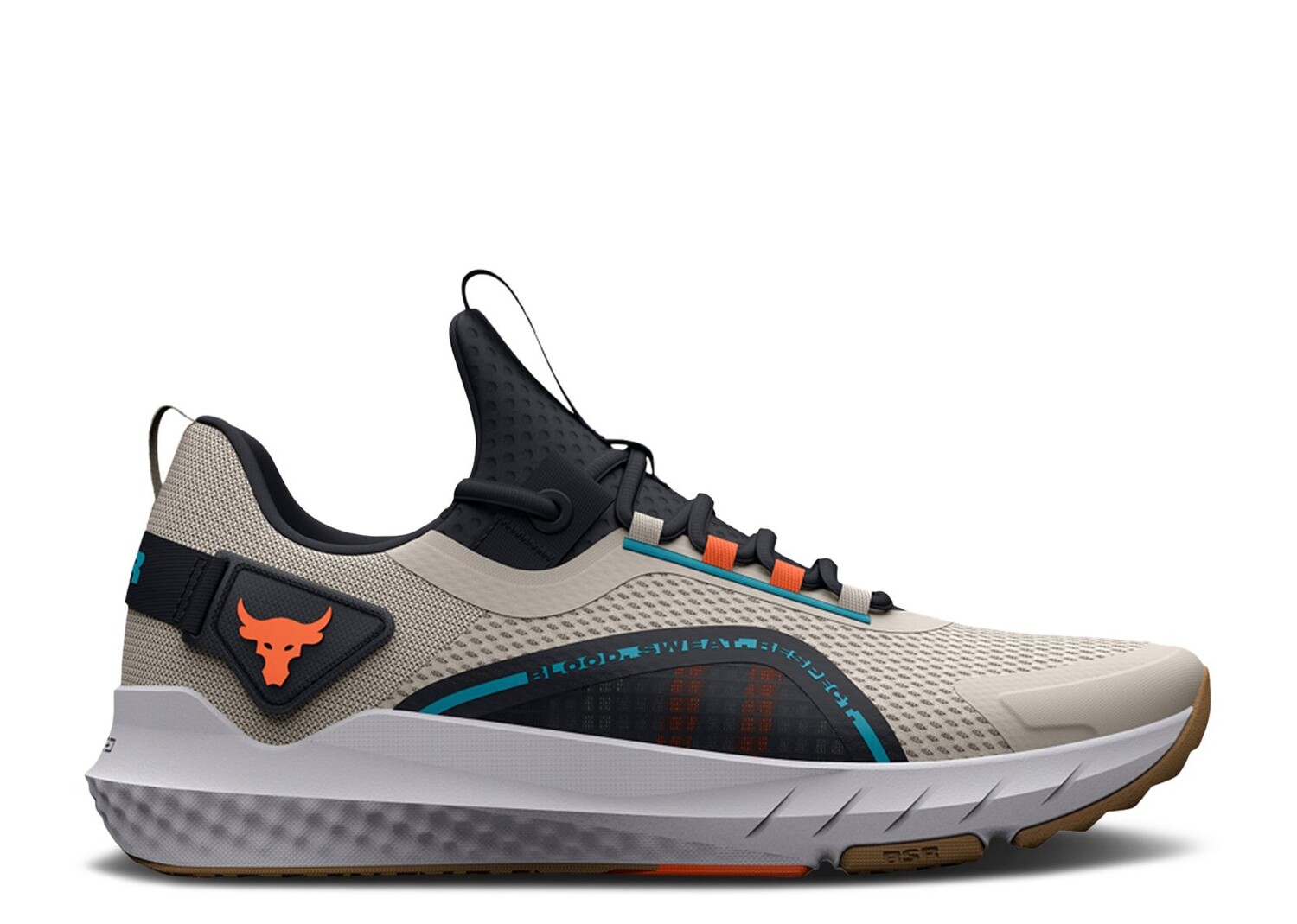 

Кроссовки Under Armour Project Rock Bsr 3 'Grey Matter Orange', серый