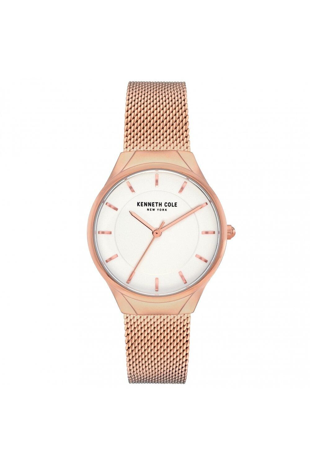 

Модные аналоговые кварцевые часы - Kc50962001 Kenneth Cole, серебро