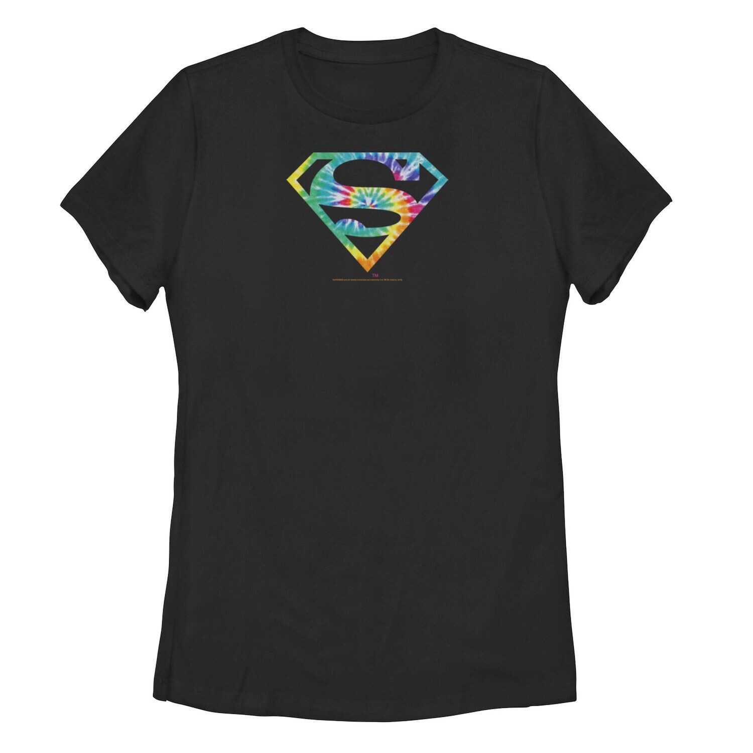 

Детская футболка с графическим логотипом DC Comics Superman Tie-Dye Licensed Character