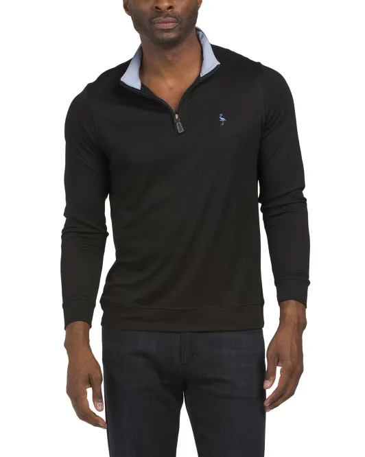 

Топ на молнии из модала Blend Tailorbyrd, черный