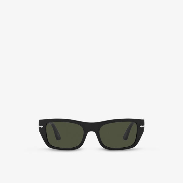 

PO3268S солнцезащитные очки из ацетата в прямоугольной оправе Persol, черный