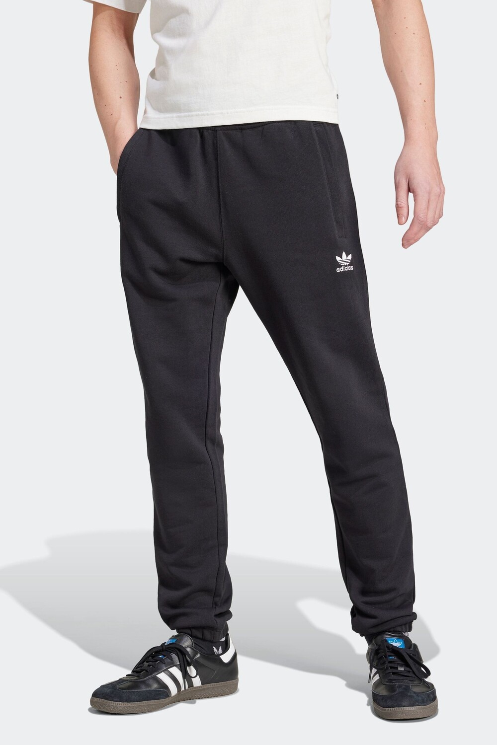 

Джоггеры с трилистником Essentials Adidas, черный