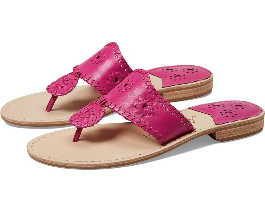 

Сандалии Jack Rogers Jacks Flat Sandal, цвет Fuchsia/Fuchsia