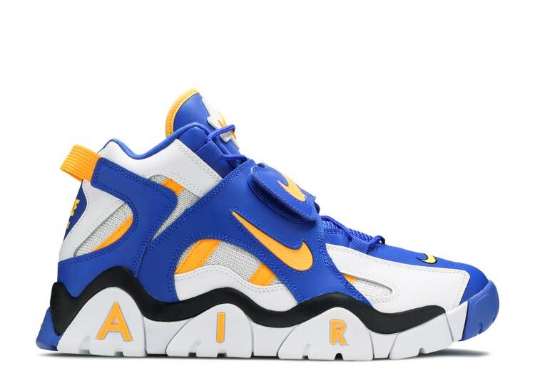 

Кроссовки Nike AIR BARRAGE MID 'RACER BLUE', белый, Белый;синий