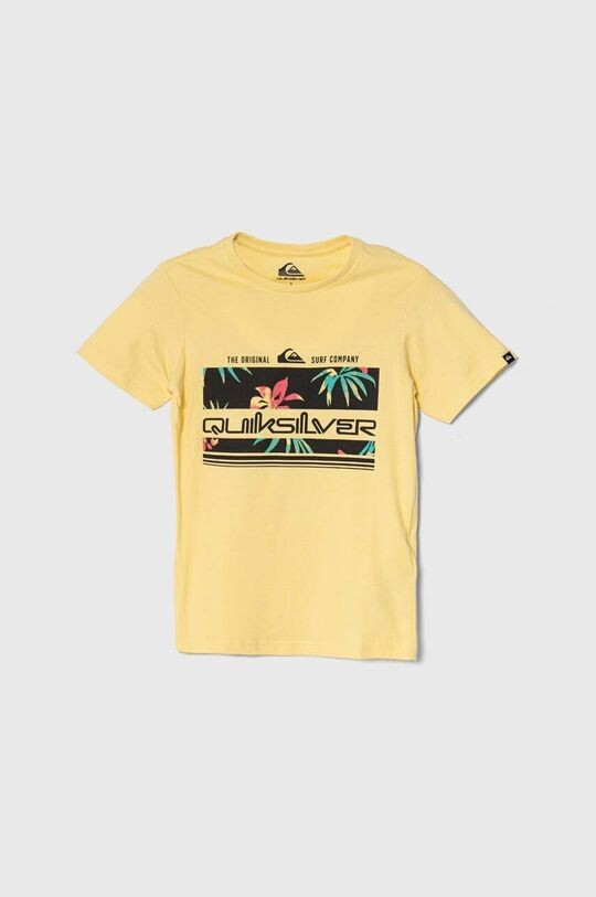 

Quiksilver Детская хлопковая футболка TROPICALRAINETH, желтый