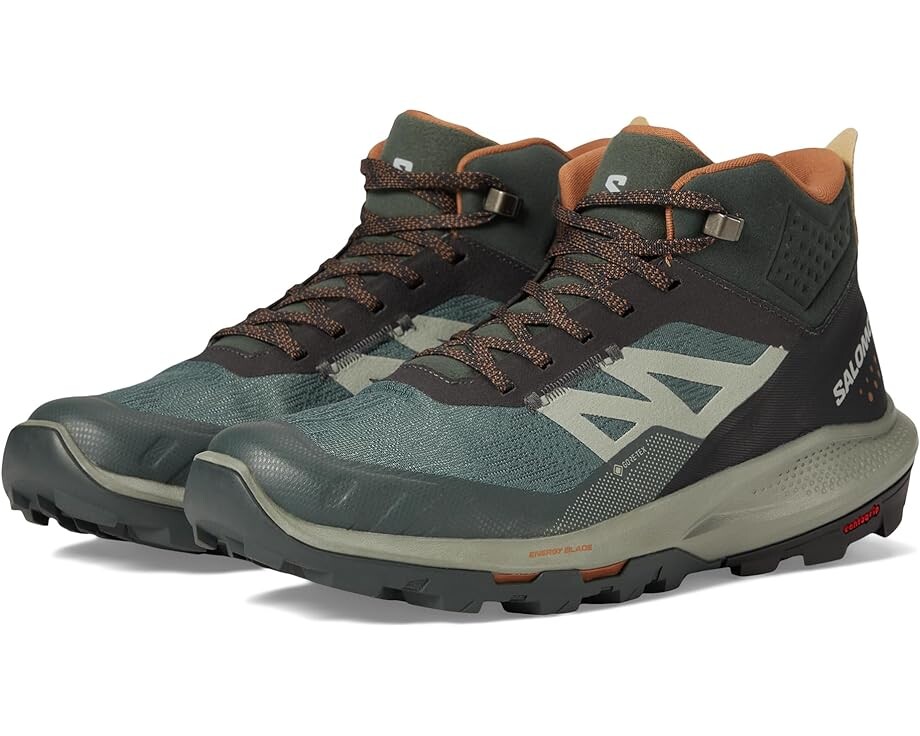 

Походная обувь Salomon Outpulse Mid GTX, цвет Urban Chic/Shadow/Rawhide