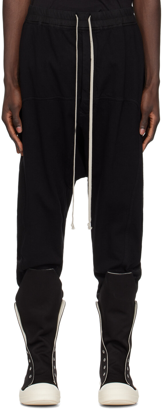 

Черные спортивные штаны узкого кроя Rick Owens Drkshdw