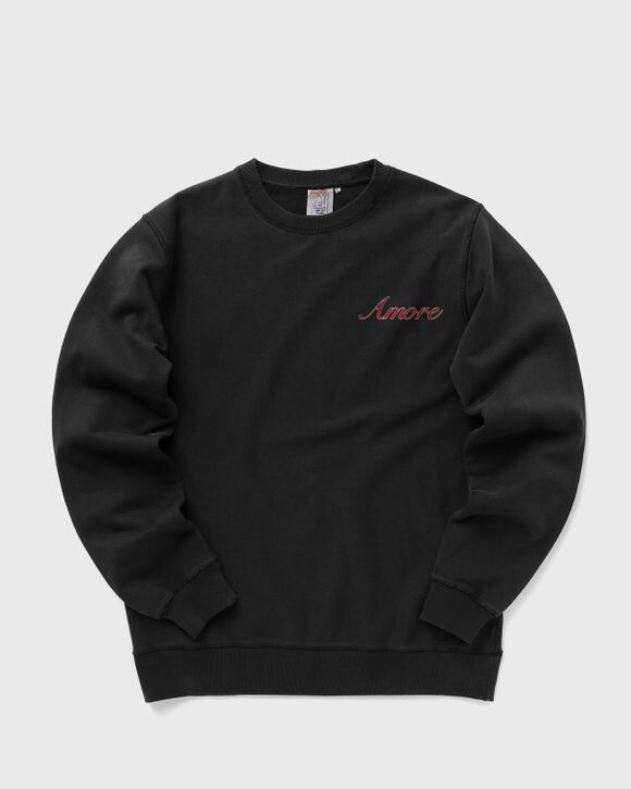 

Толстовка Bstn Brand Rose Crewneck, цвет acid black