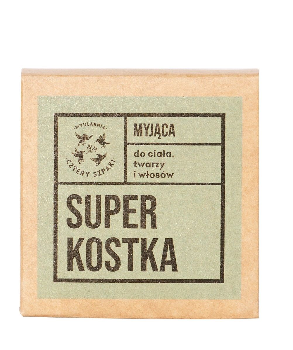 Mydlarnia Cztery Szpaki Superkostka стиральный кубик, 75 g