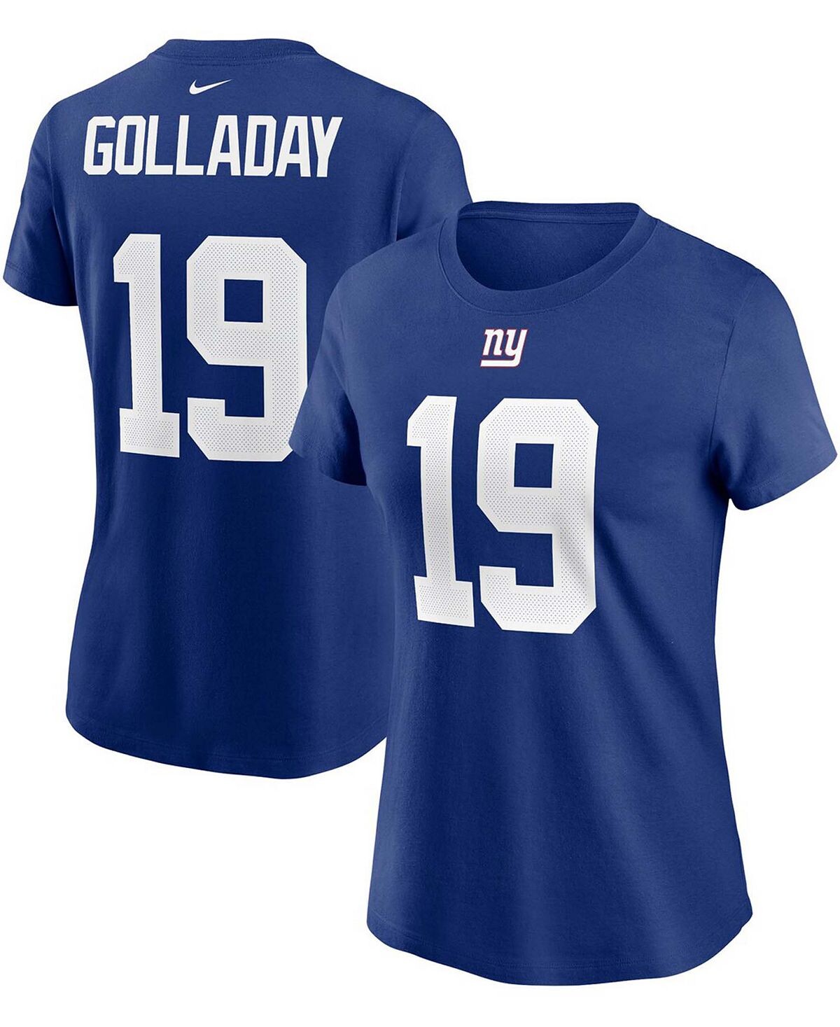 

Женская футболка Kenny Golladay Royal New York Giants с номером и именем Nike
