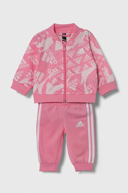 adidas Детский спортивный костюм, розовый
