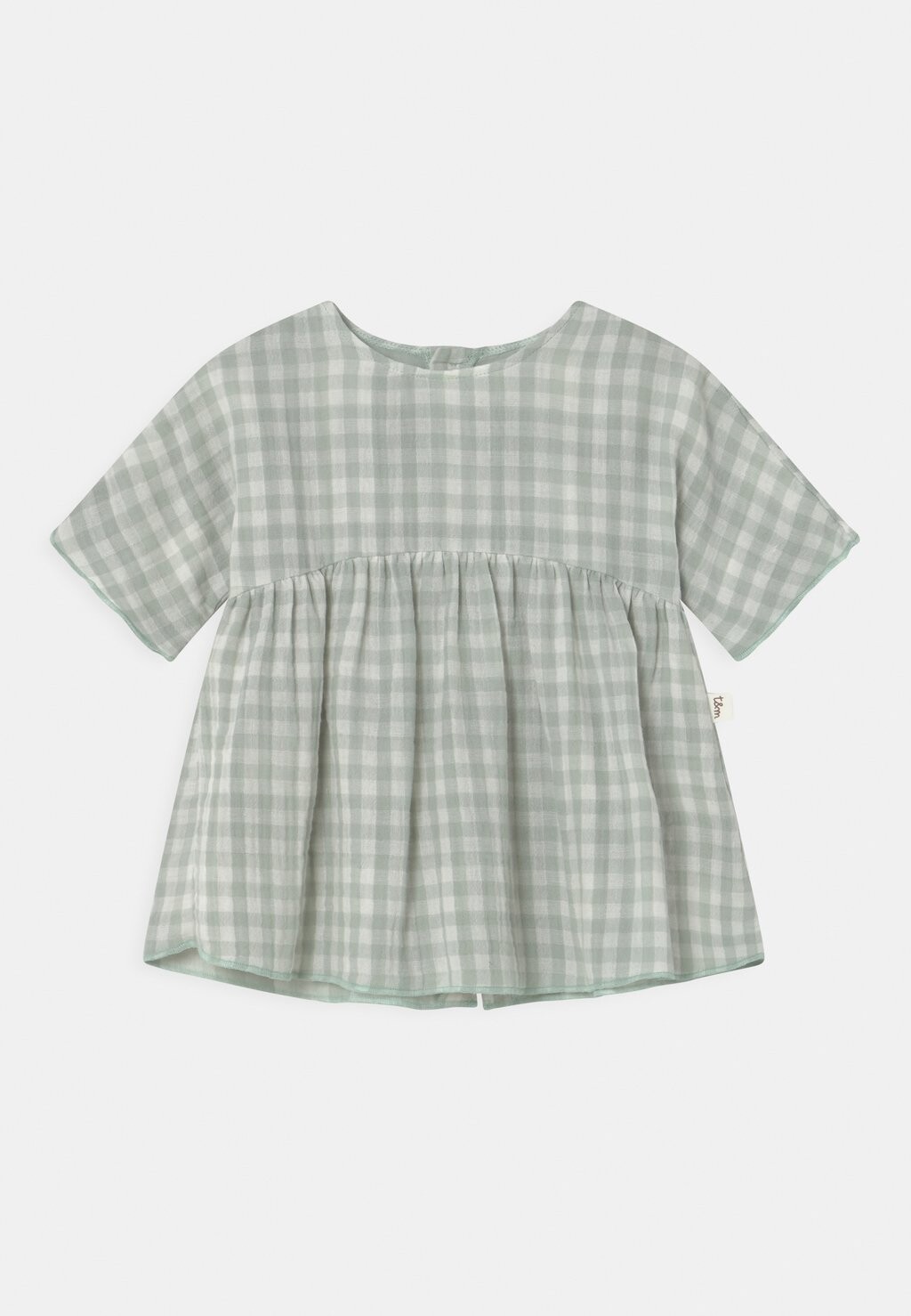 Дневное платье DRESS CHECKED Teddy & Minou, цвет milk/mint