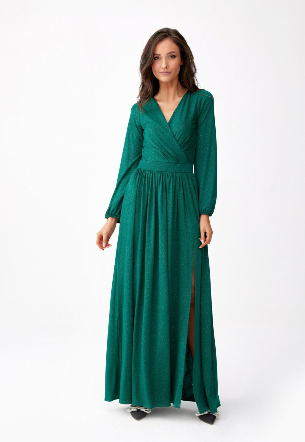 

Длинное платье Roco Fashion, зеленый