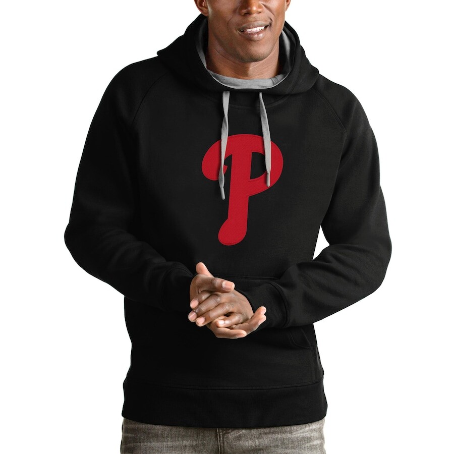 

Толстовка Antigua Philadelphia Phillies, черный