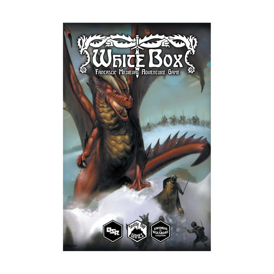 

White Box Fantastic Medieval Adventure Game, White Box, твердый переплет