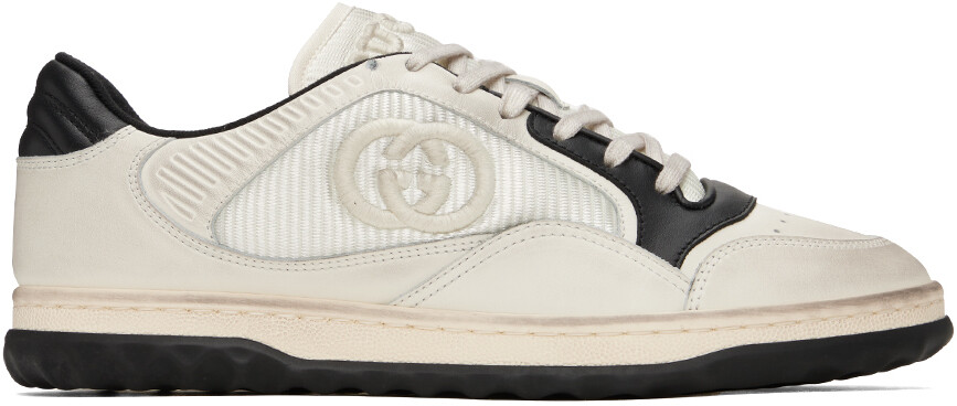 

Бело-черные кроссовки MAC80 Gucci, Черный