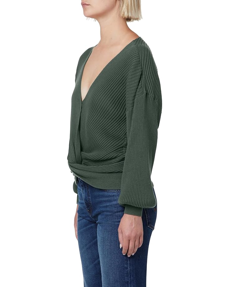 цена Свитер Hudson Jeans Knotted Sweater, цвет Garden Topiary
