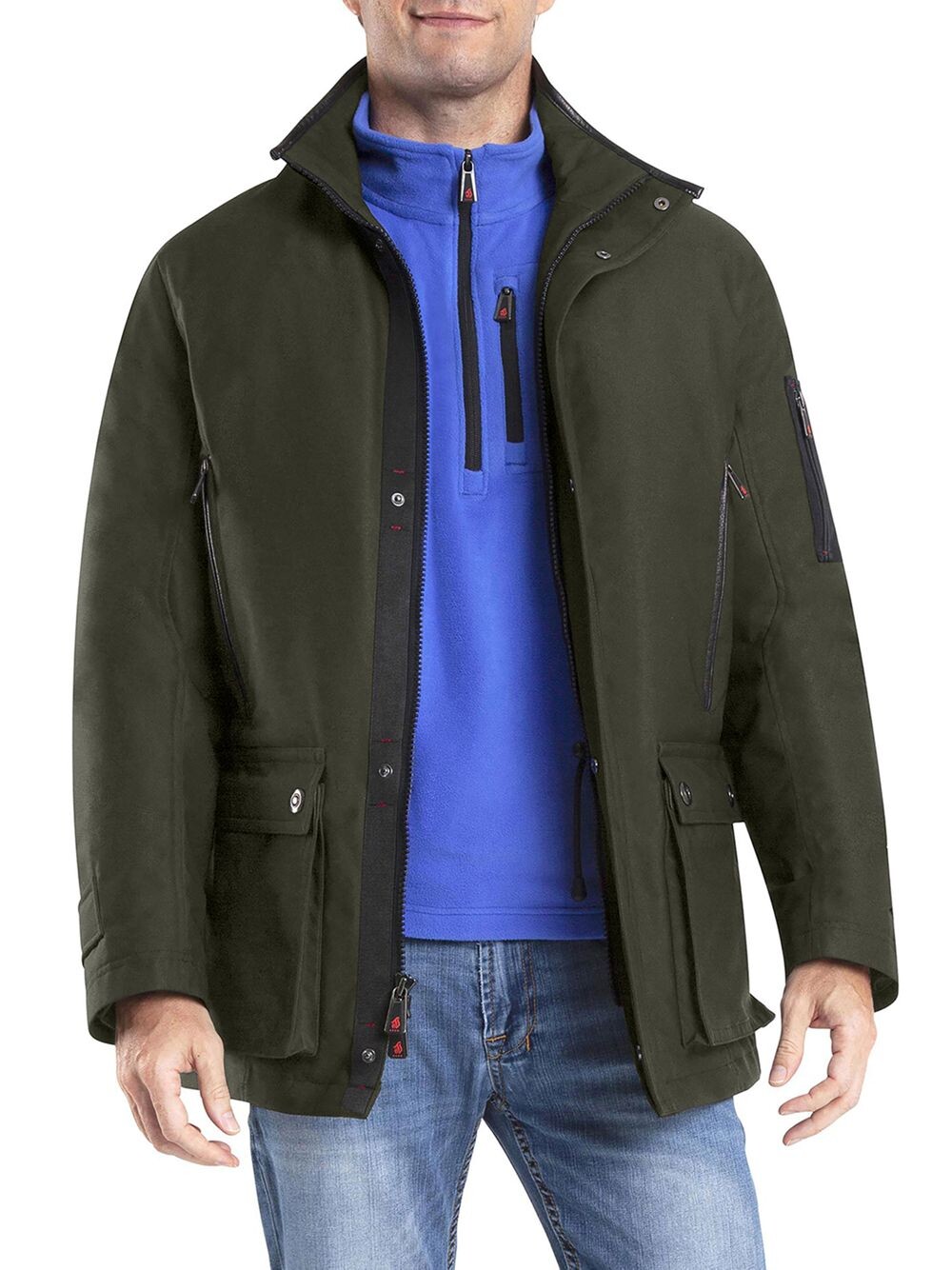

Куртка THS Heat System Outdoor Parka Thermostyles, зеленый