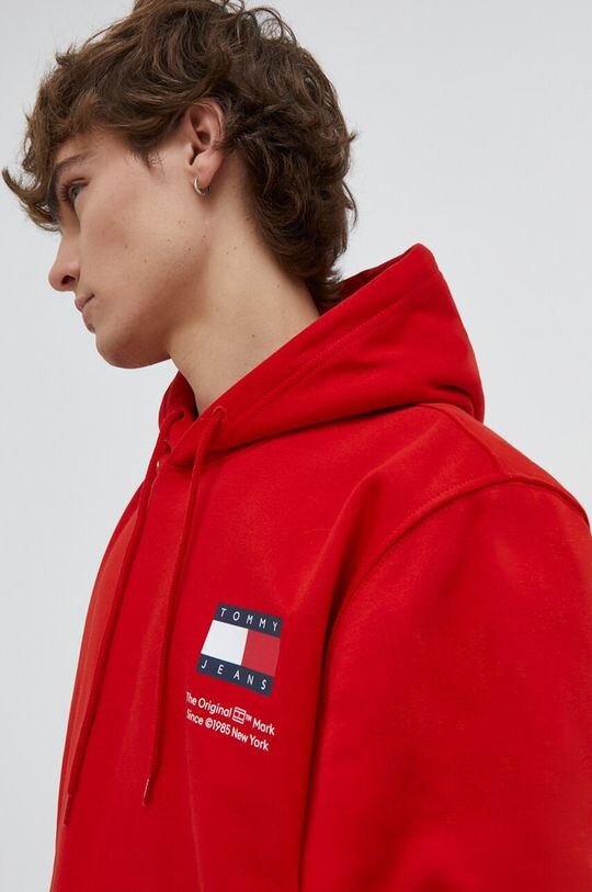 

Толстовка с капюшоном Tommy Jeans, красный