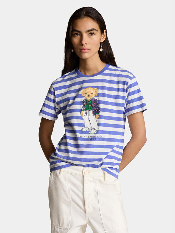 

Футболка стандартного кроя Polo Ralph Lauren, синий