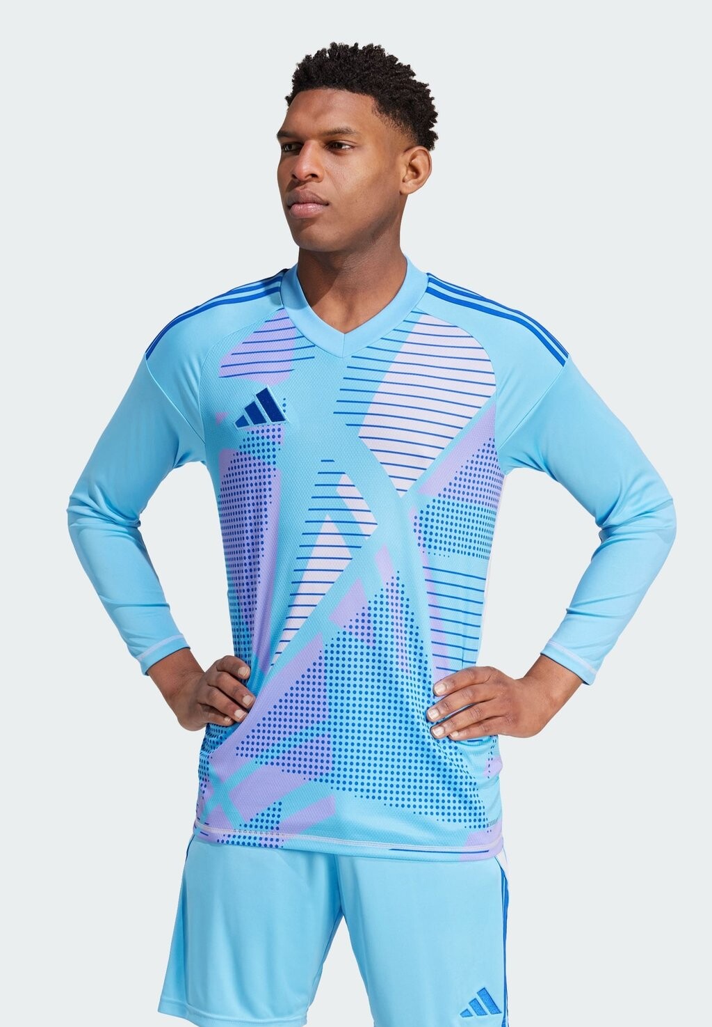 

Футболка вратаря Tiro 24 Competition Long Sleeve Adidas, цвет semi blue burst