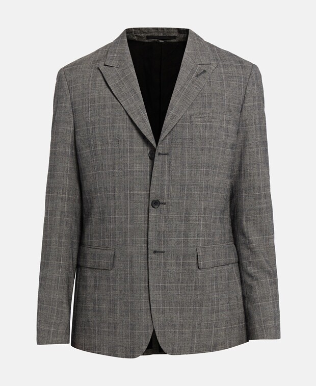 

Шерстяной пиджак AllSaints, антрацит