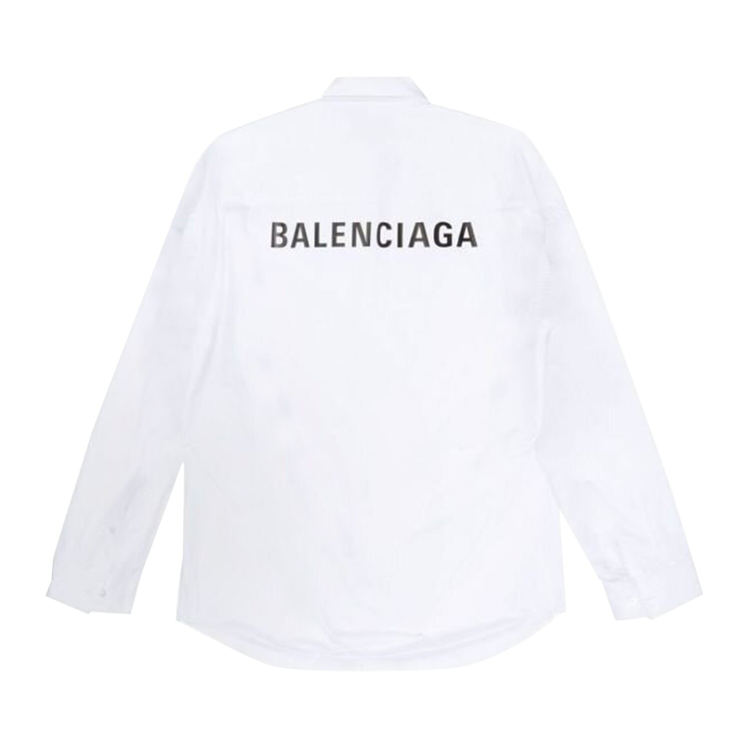 

Рубашка-кокон Balenciaga Белая