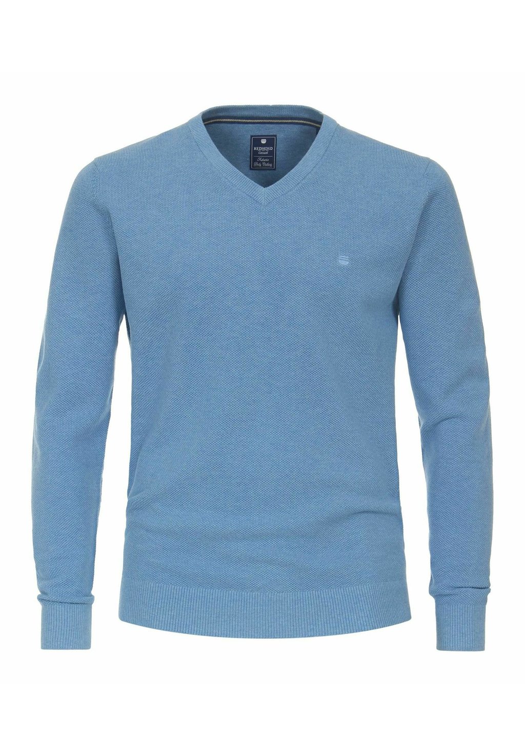 Вязаный свитер MIT V AUSSCHNITT Redmond, цвет hellblau